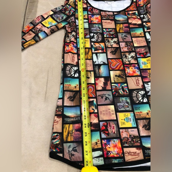 Adore Women’s Print multi color Tunic Top - Picture 10 of 10